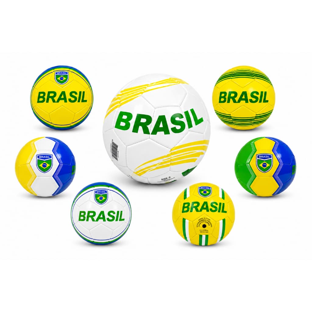 Bola De Futebol Brasil Copa Do Mundo 2026 Licenciada Colorida Estampada