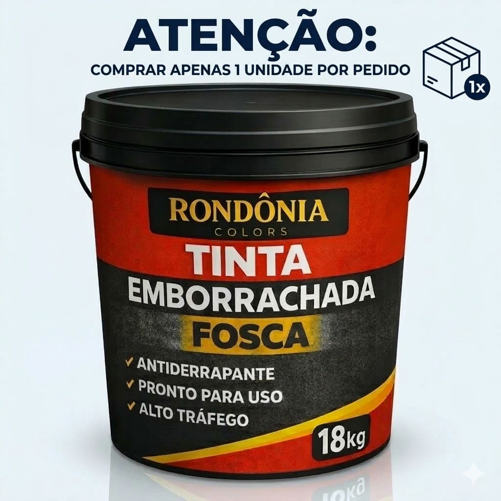 Tinta Piso Fosca 18kg Alta Resistência Tráfego Cobertura Forte Secagem Rápida Concreto Durável