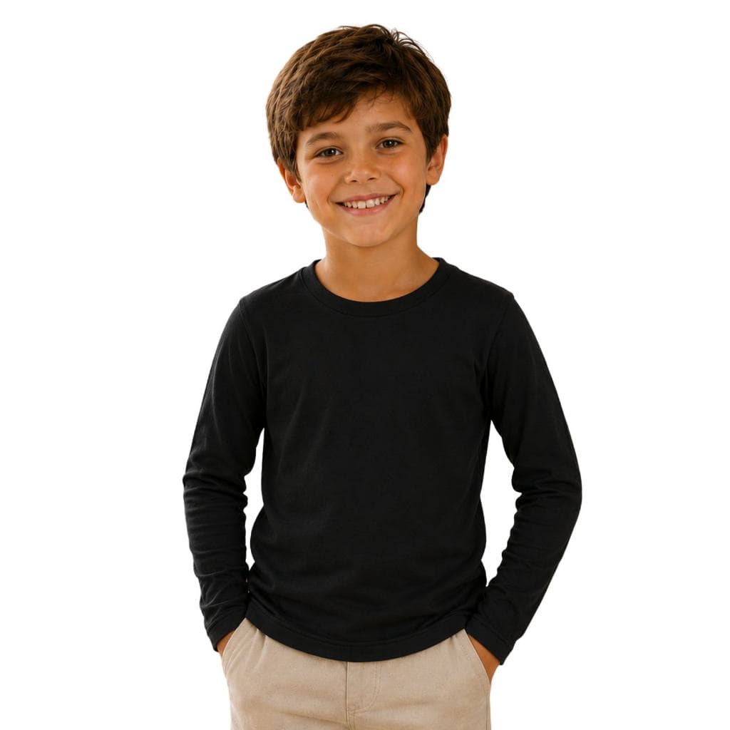 Blusa Gola Baixa Infantil Fácil de combinar com vários looks 3090.C1