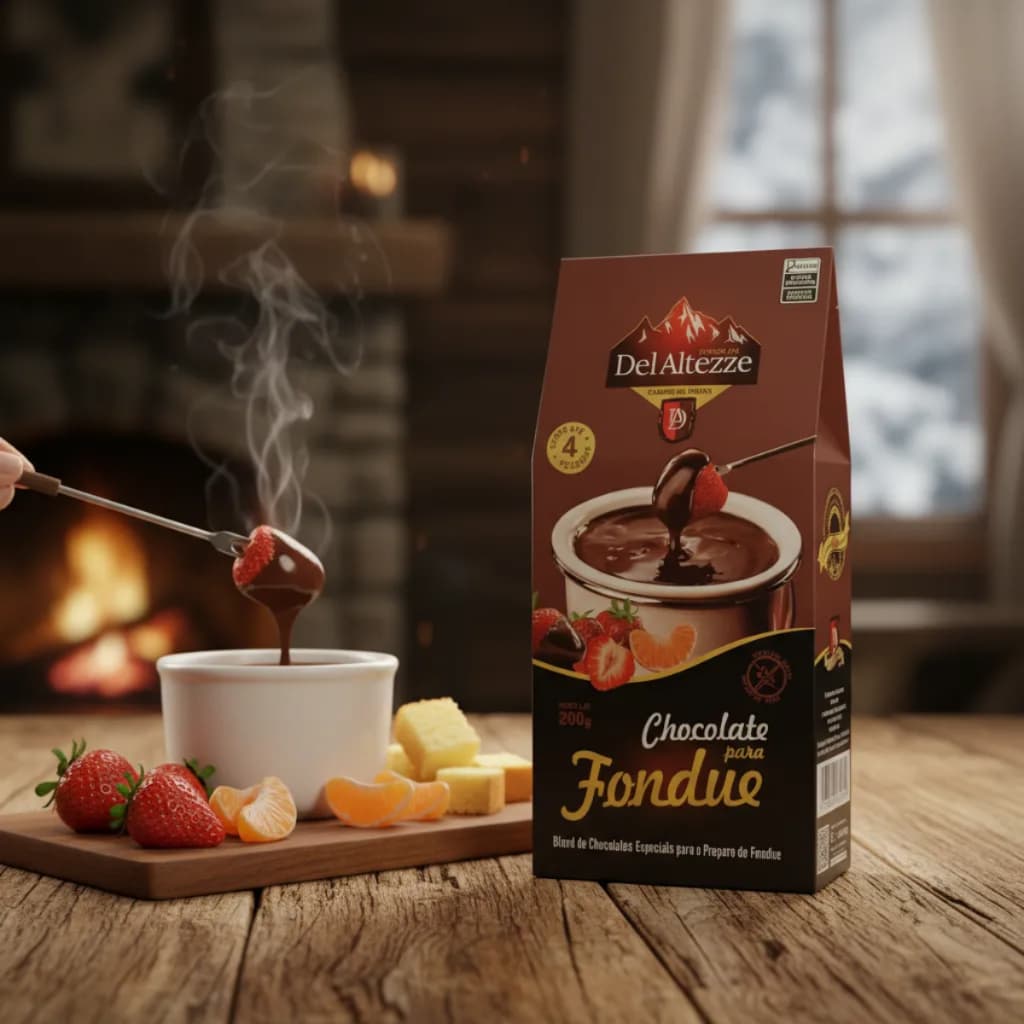 Fondue Cremoso Chocolate Del Altezze (Suisse) Campos Do Jordão