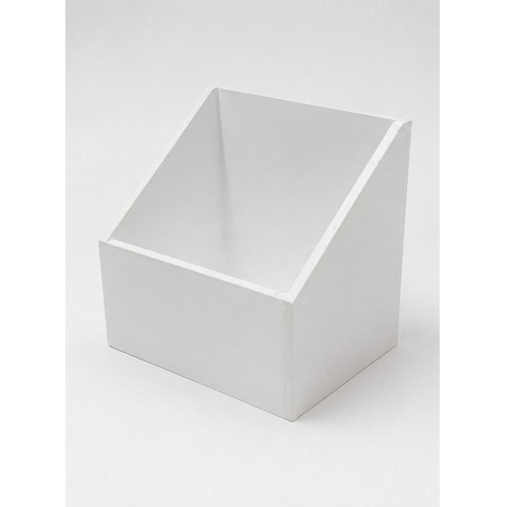 Nicho Suporte de Vinil Lps Mdf Branco Preto Freijó