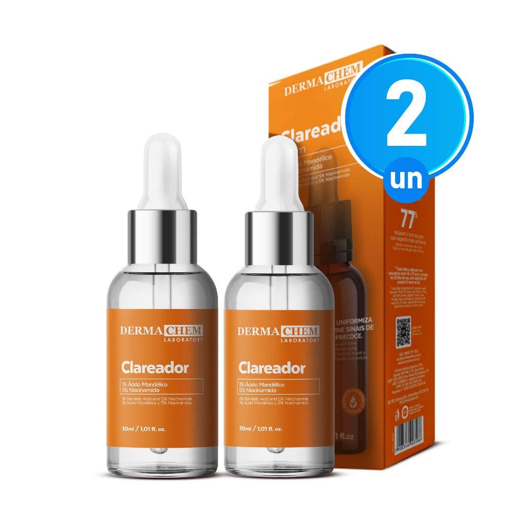 Kit 2 Sérum Clear Clareador 30ml Dermachem