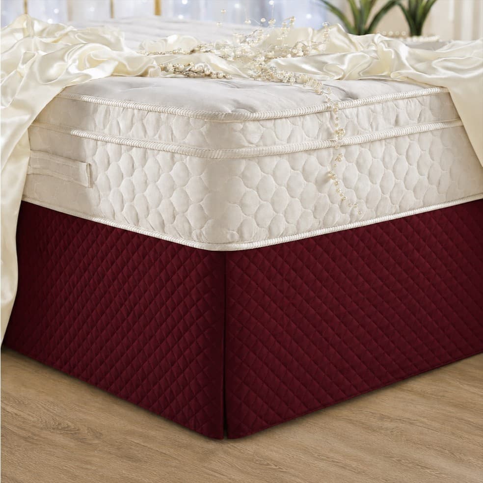 Saia Box Matelada cama Solteiro - Diversas cores