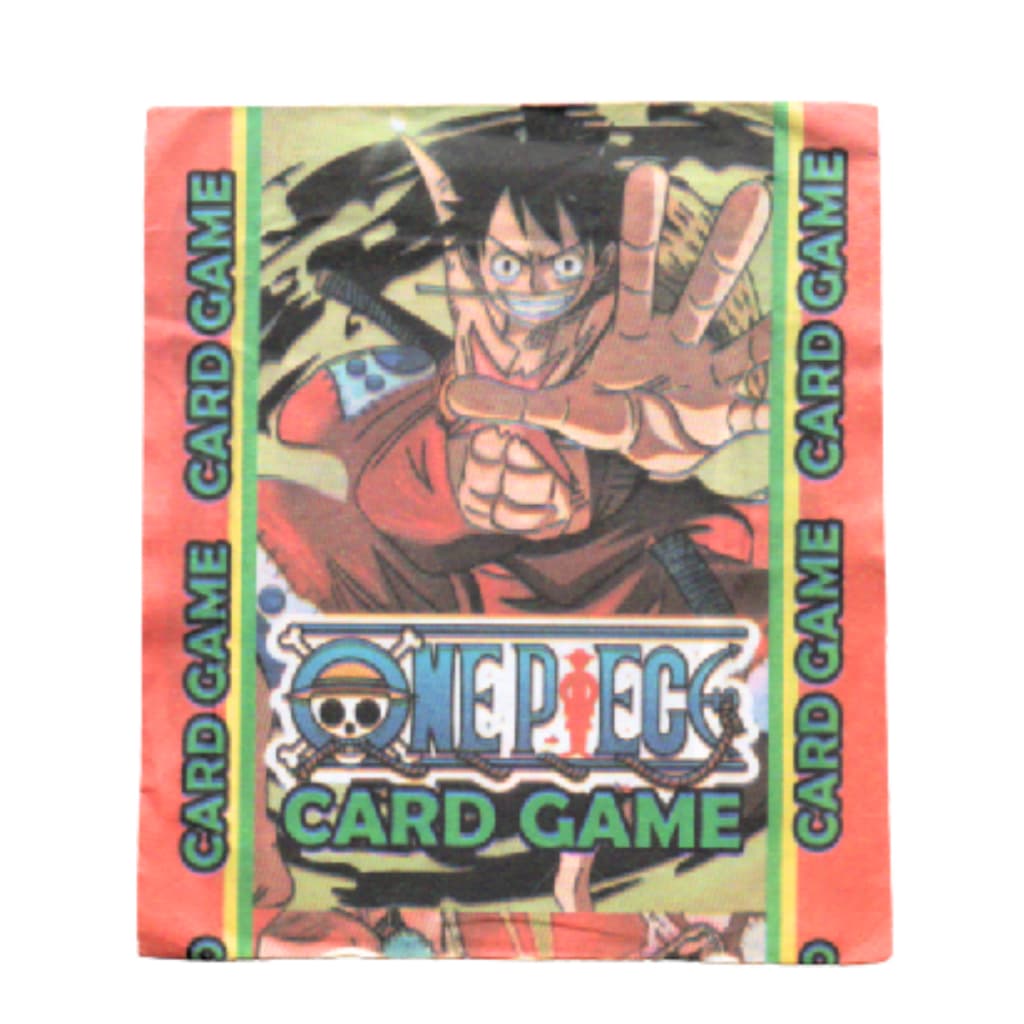 Kit Card Game OnePiece Premium - 15 Pacotinhos 60 Cartinhas One Piece / Bater Bafo