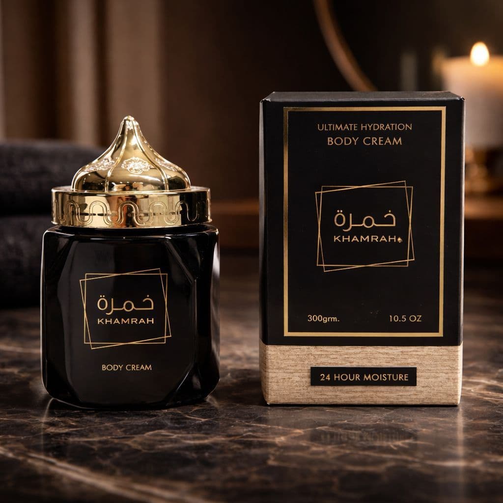 Body Cream Ard Al Zaafaran - Hidratante - Khamrah - Conteúdo 300g