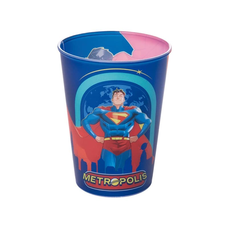 Copo Infantil Do Superman Dc Comics 320ml Festa Lembrancinha