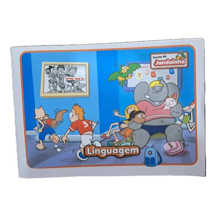 Kit 20un Caderno Brochura 1/4 Linguagem Jandaia Capa Mole 48fls Escolar Promoção Atacado