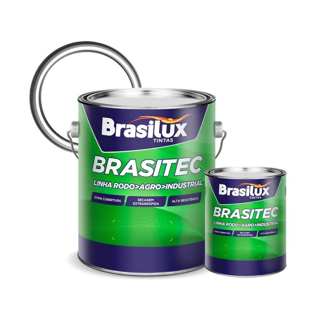 Tinta Técnica Especial Brasilux - Alta Temperatura 300º C / 400º C / 600ºC - 900ml e 3,6L