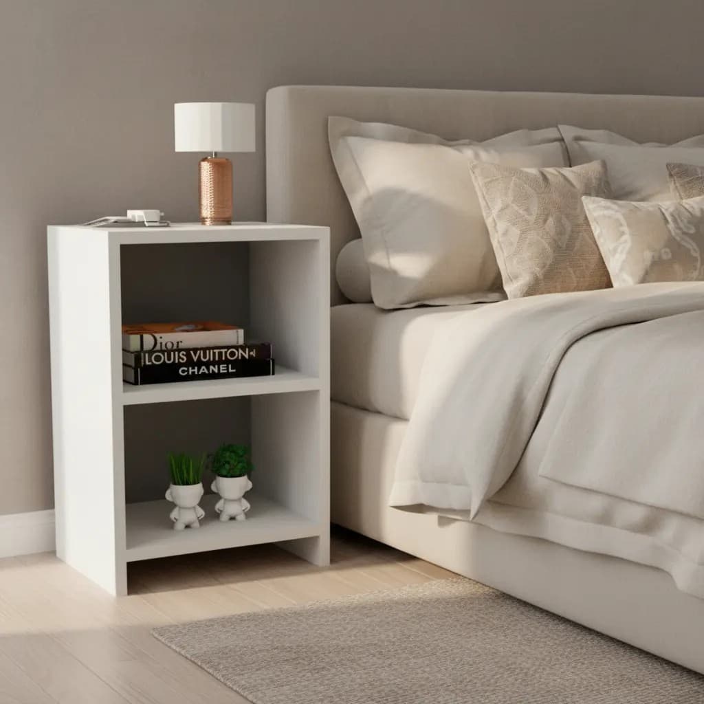 Mesa De Cabeceira 60cm Mdf Quarto Sala Escritório Casa Livros