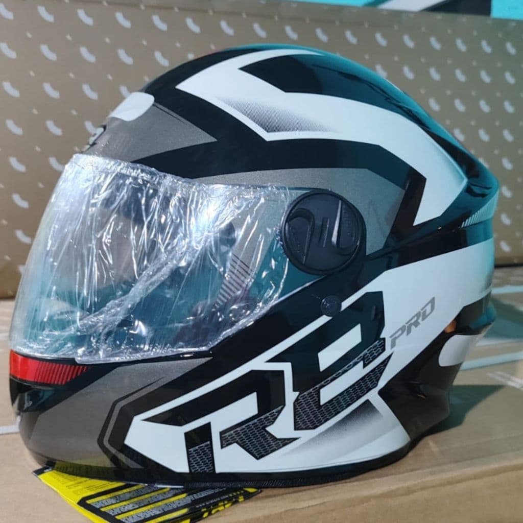 Capacete R8 Brilhoso Moto Com Casco ABS