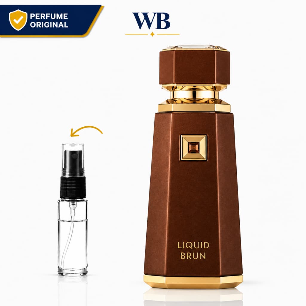 Liquid Brun Masculino Amadeirado Intenso Sofisticado Perfume Árabe