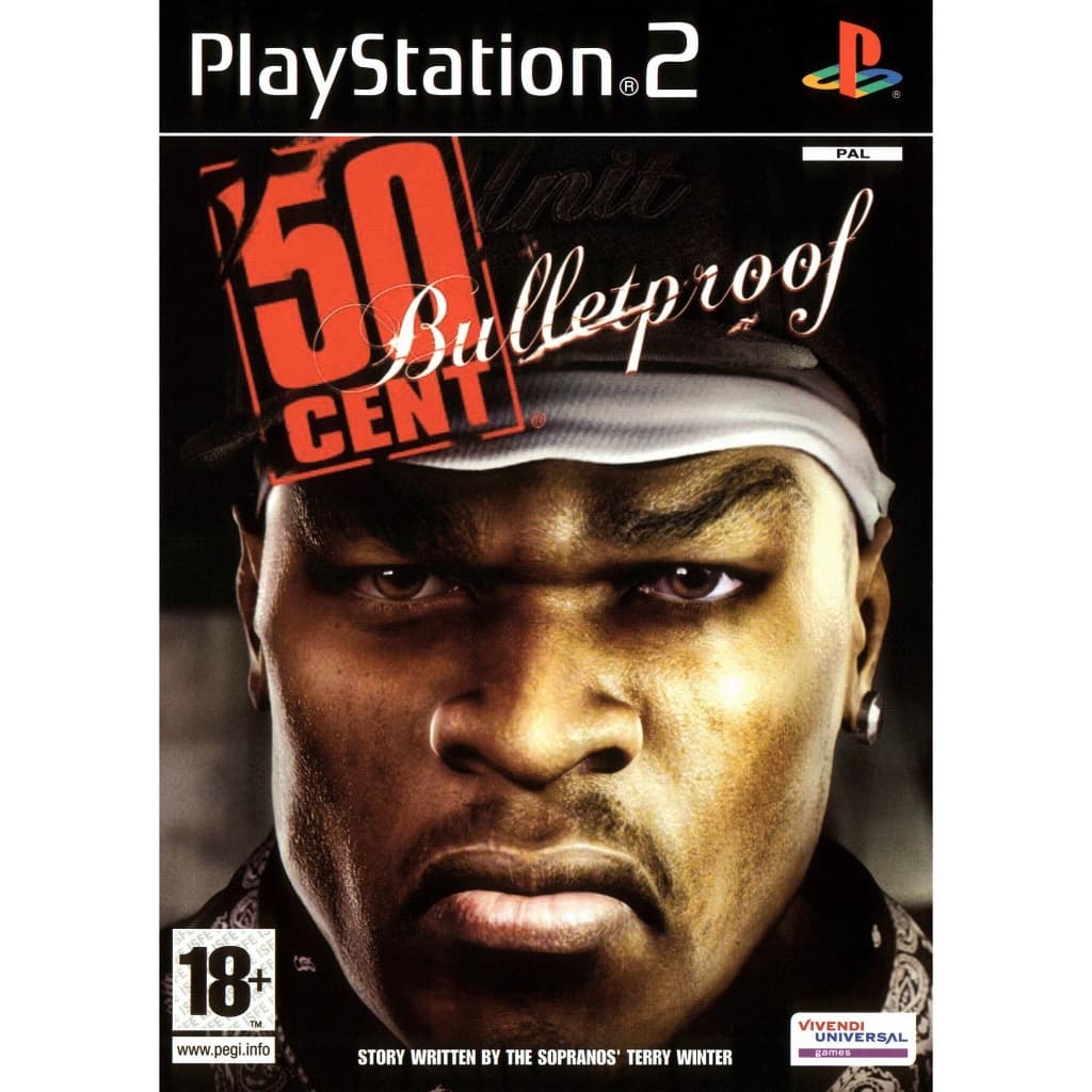 🎮 50 Cent Bulletproof - PS2 DVD Jogo de Tiro e Ação PlayStation 2 Desbloqueado