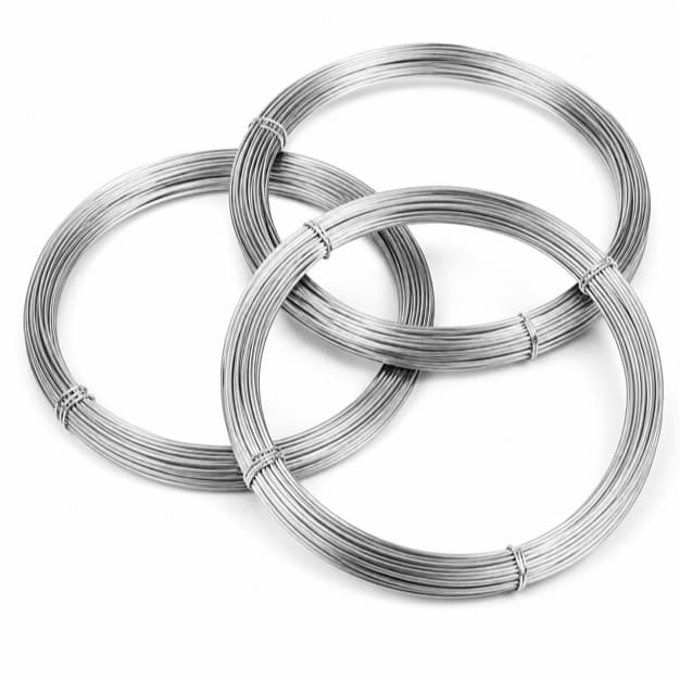 Arame Galvanizado Kit Com 3 Resistente Cerca Artesanato Construção 10mt