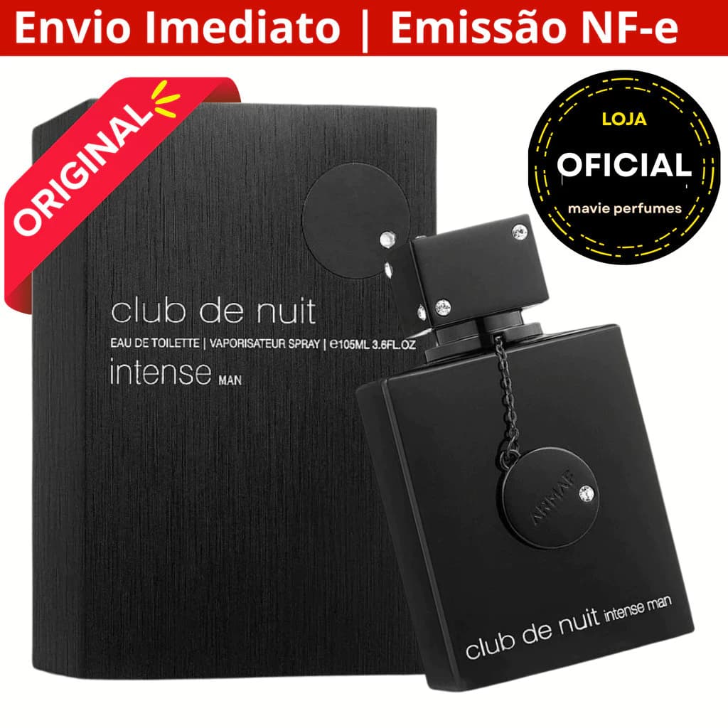 Perfume Club De Nuit Intense Man Armaf 105ml EDT Original Com Selo