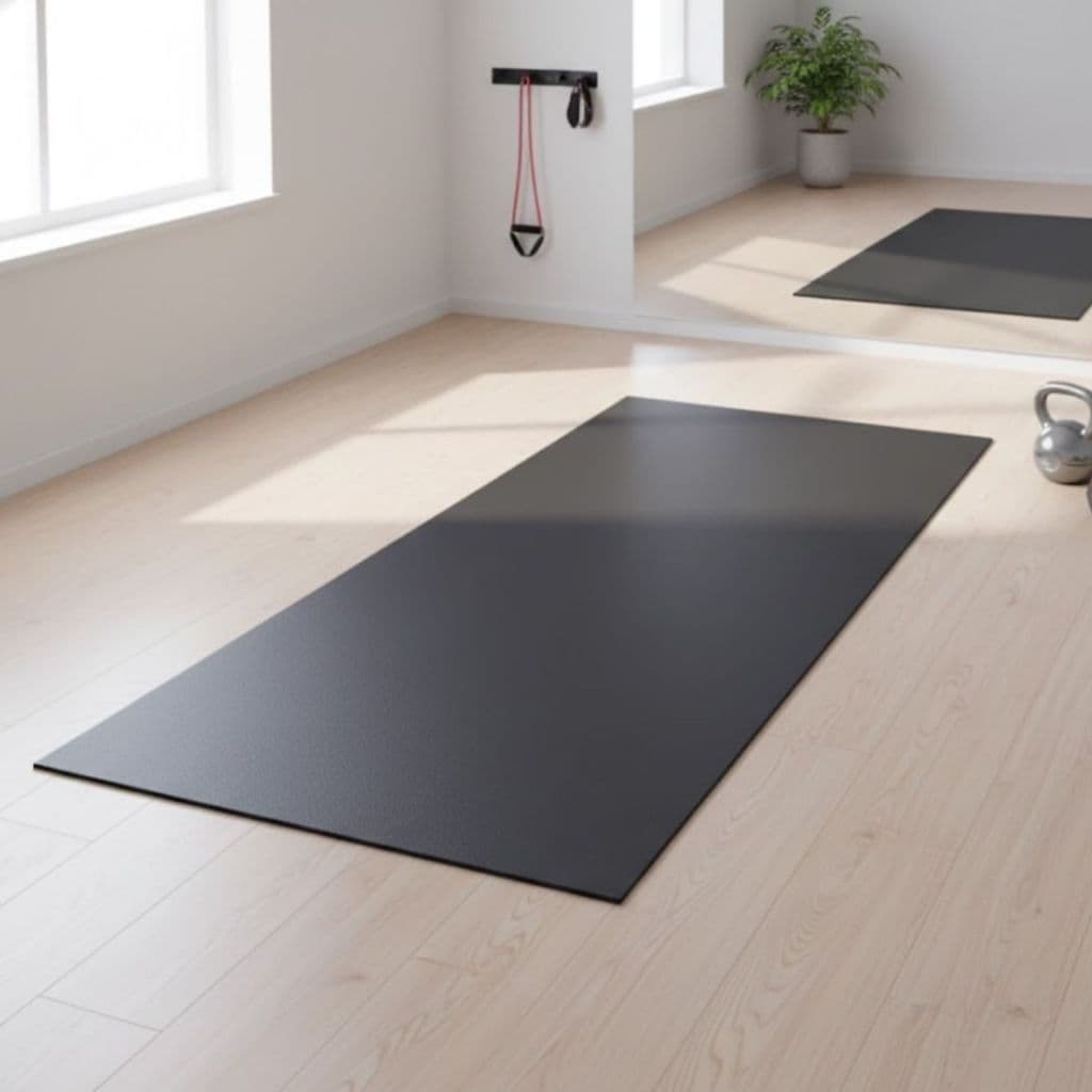 Colchonete EVA Grande 200x100cm 10mm Proteção Antiderrapante Impermeável Exercício Yoga Pilates