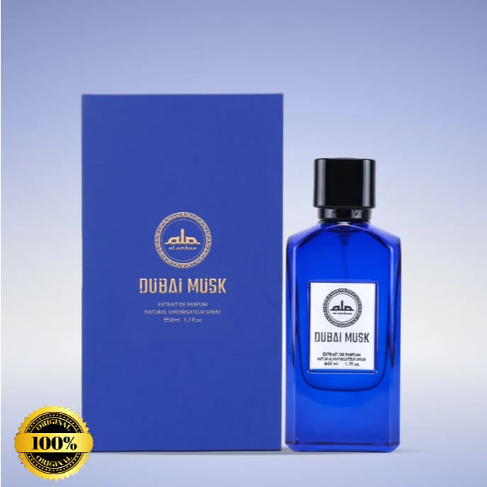 Perfume Dubai Musk Al Ambra Unissex Extrait de Parfum 50ML Longa Duração Aroma Marcante