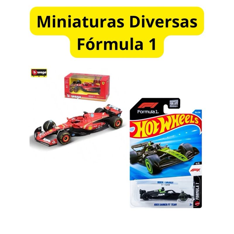 Carrinho Diversos Formula 1 Team Miniatura Hot Wheels Kick Sauber 2026 Lote Ho
