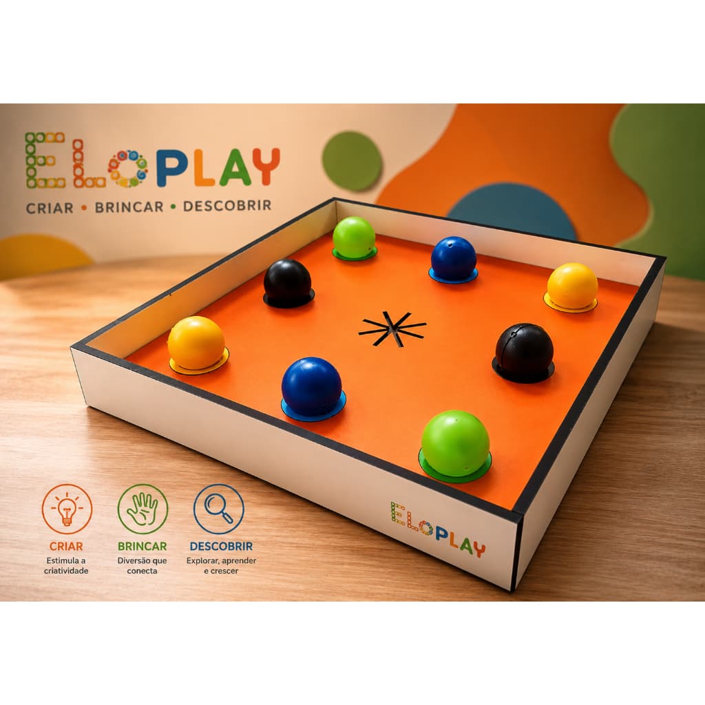 Octobuco- Jogo Das Bolinhas Organizar Coordenação Educativo