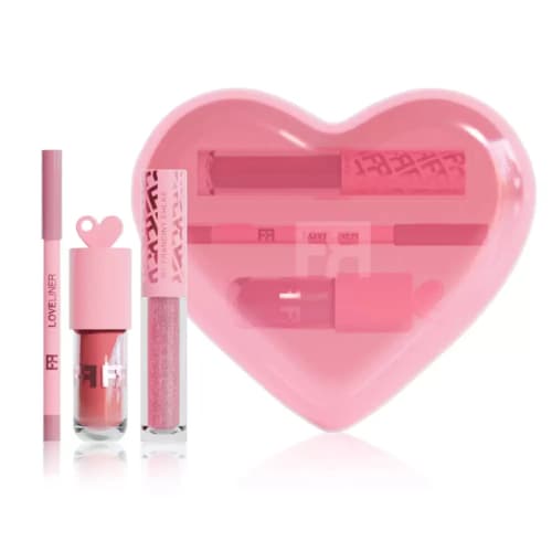 Kit Love By Fran 3 em 1 Kit Gloss Labial e Lápis Labial Love Chilli + Lip Love + Love Line Durável