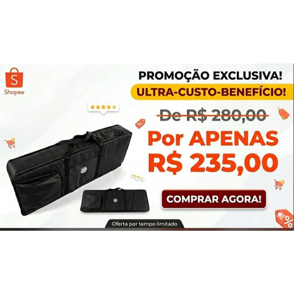 CAPA TECLADO 61 TECLAS SOLID SOUND - ORIENT