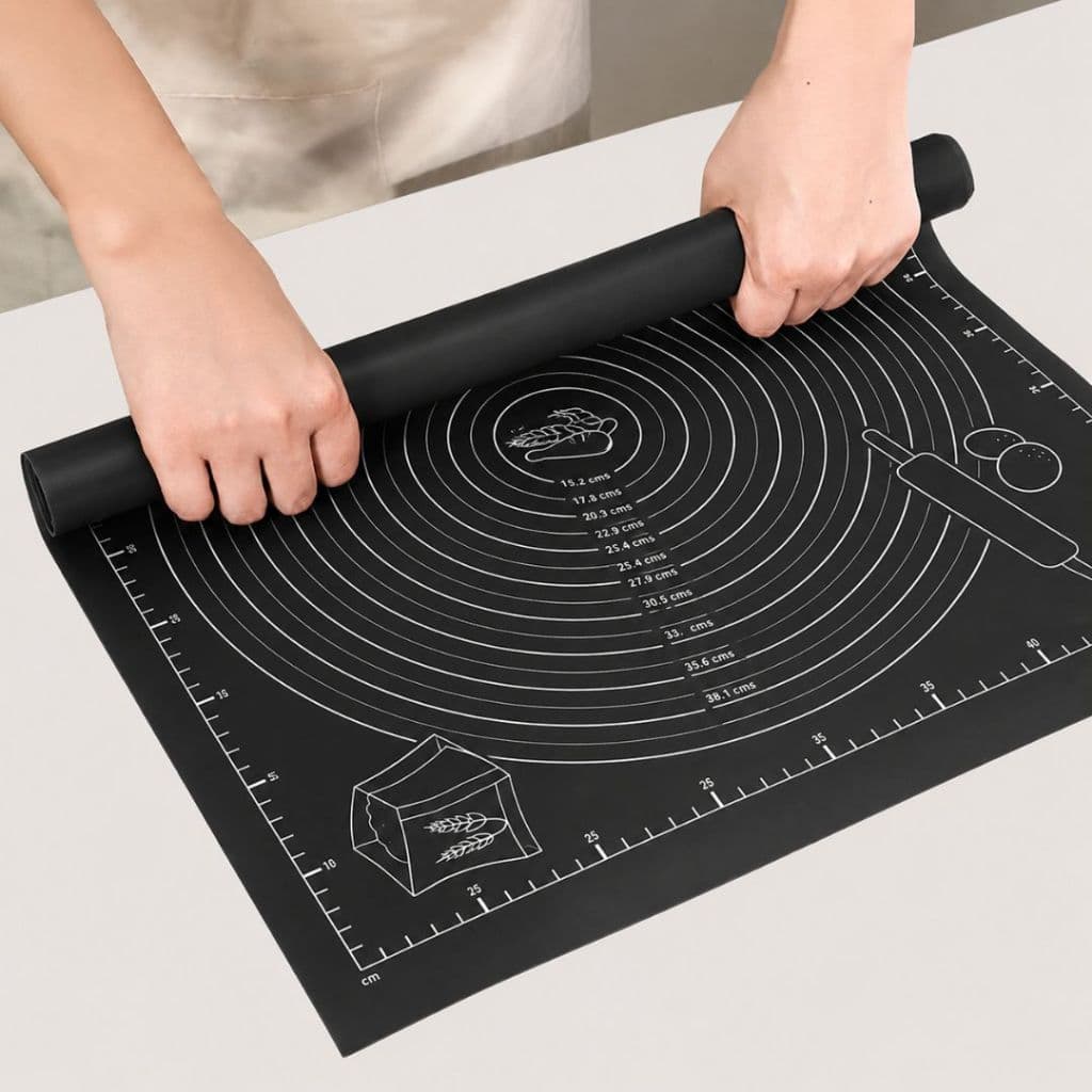 Tapete Culinário de Silicone 40x50cm – Antiaderente com Medidor