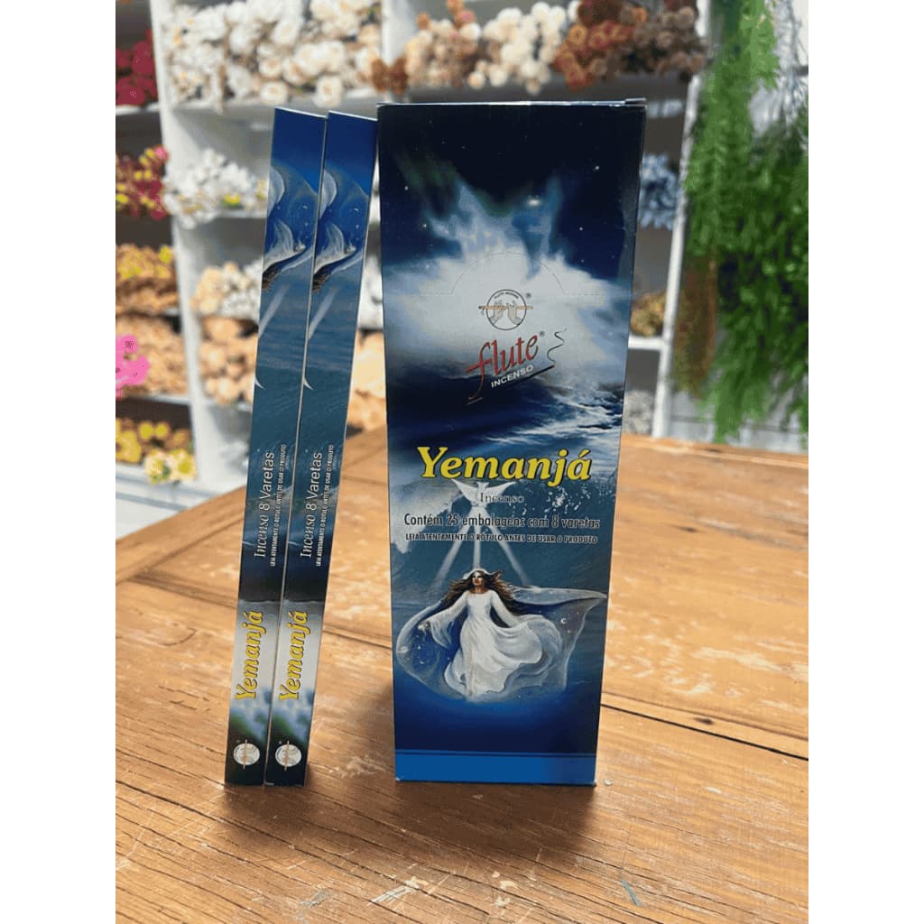 Incenso Yemanja Flute Cx Com 200 Varetas