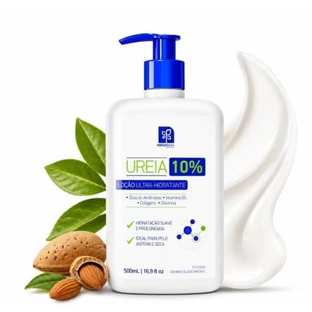 Loção Ultra Hidratante Uréia 10% 500ml Natuflores natuphil