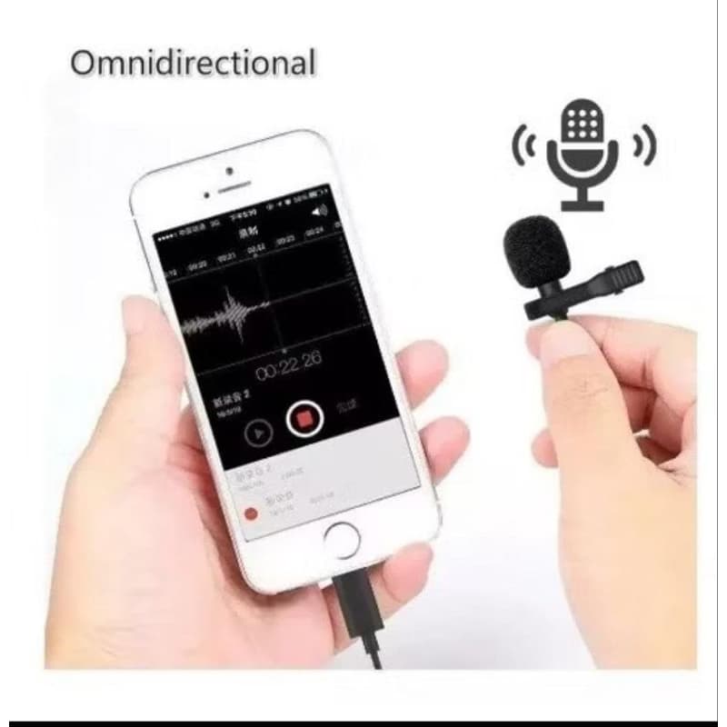 MICROFONE LAPELA PROFISSIONAL PARA YOUTUBER VIDEOMAKER P2