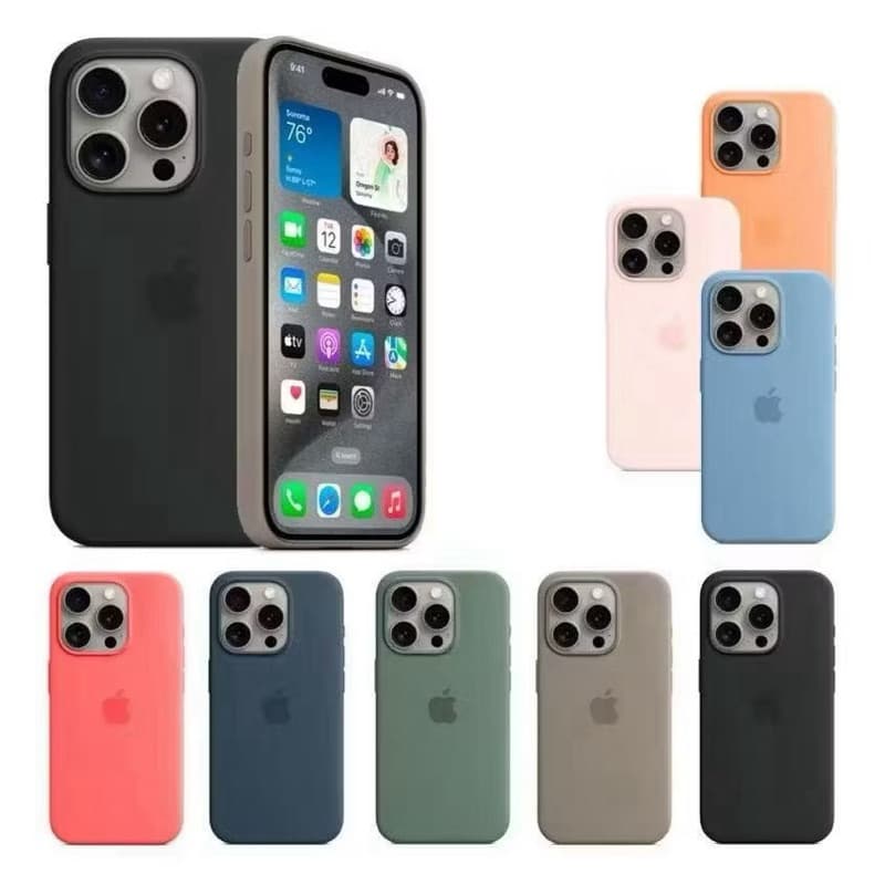Capinha de Silicone  Premium - Proteção para iPhone