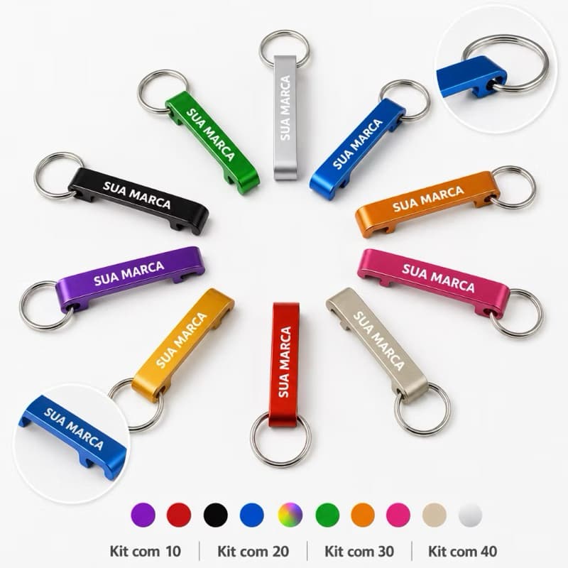 kit 10 Chaveiros Personalizados NOME TIME FRASE LOGO LEMBRANCINHAS gravação definitiva e única, ótimo para o dia a dia.