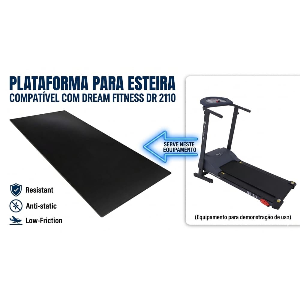 Plataforma (deck) (tábua) para Esteira Dream Dr2110