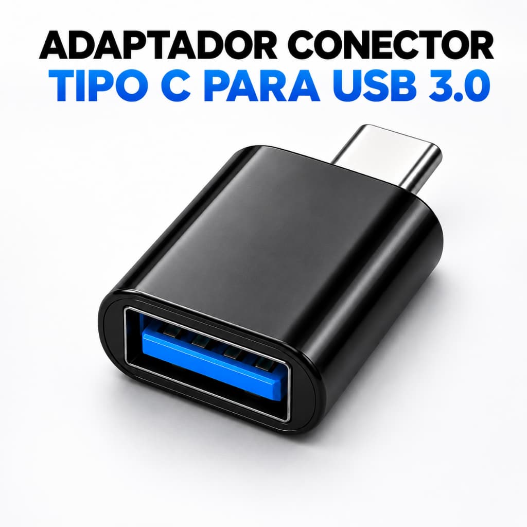 Adaptador Conector Tipo C para USB 3.0 OTG Conversor Macho USB-C Adaptador de Sincronização-de Dados
