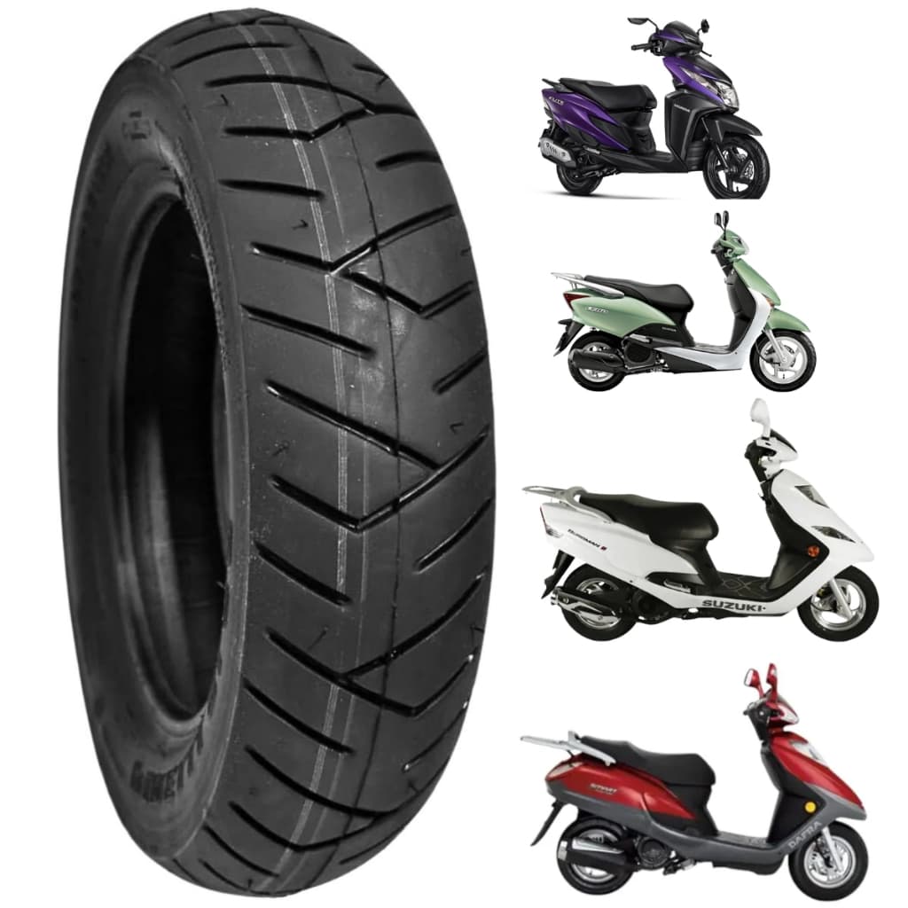 Pneu Traseiro Pirelli 100/90-10 Sl26 (Tl) 56J Original Honda Elite 125