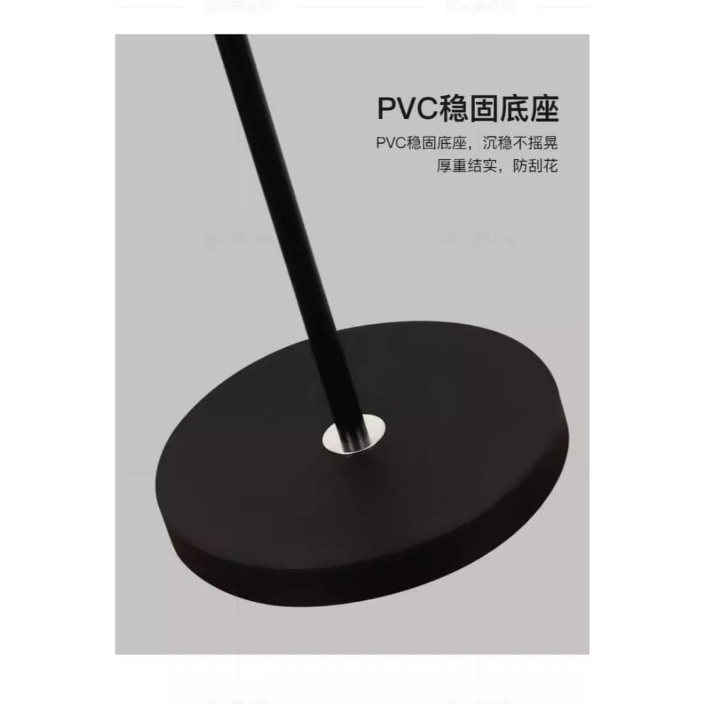 Atencao SO  haste +base Luminária Chão 1,7m Piso Arco Lustre Metal Para Sala Quarto Escritório SEM CUPULAS