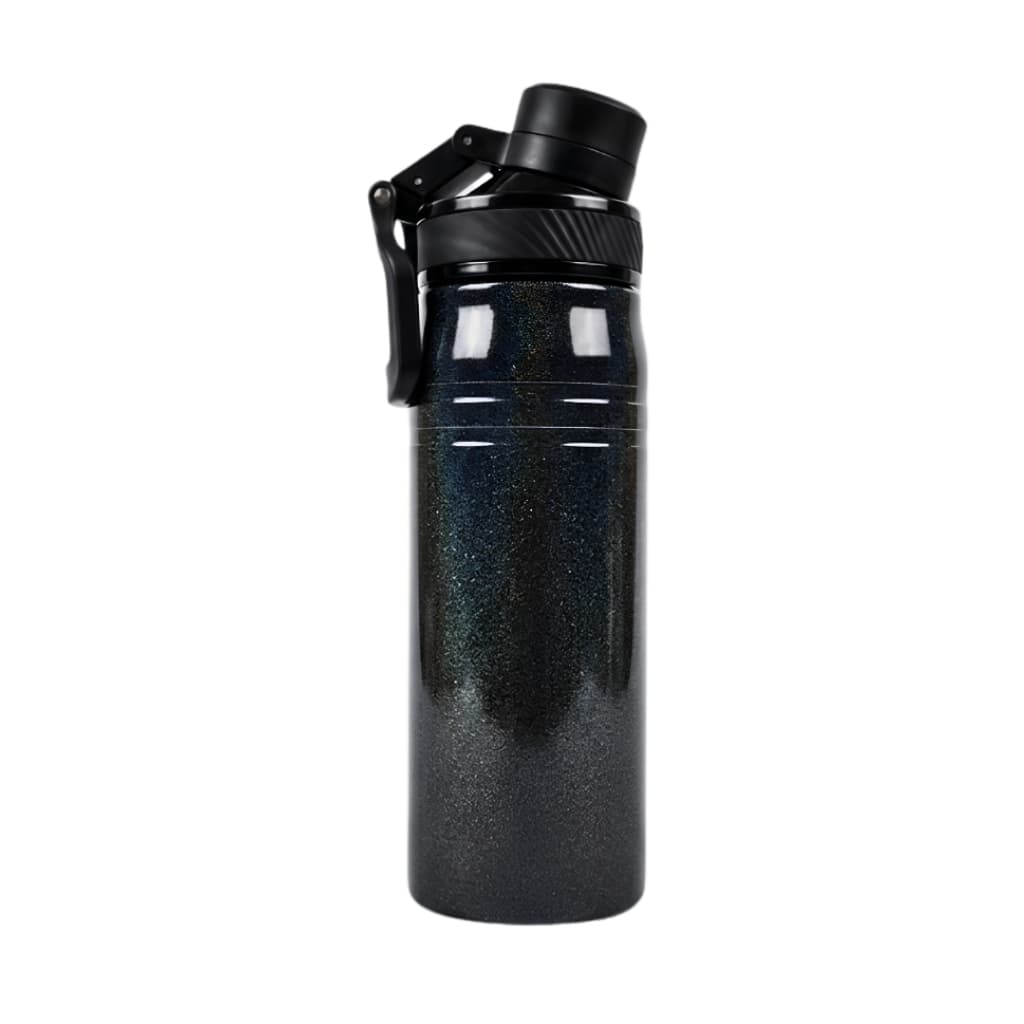 Garrafa De Água Térmica 600ml | Com Brilho + PERSONALIZAÇÃO A LASER