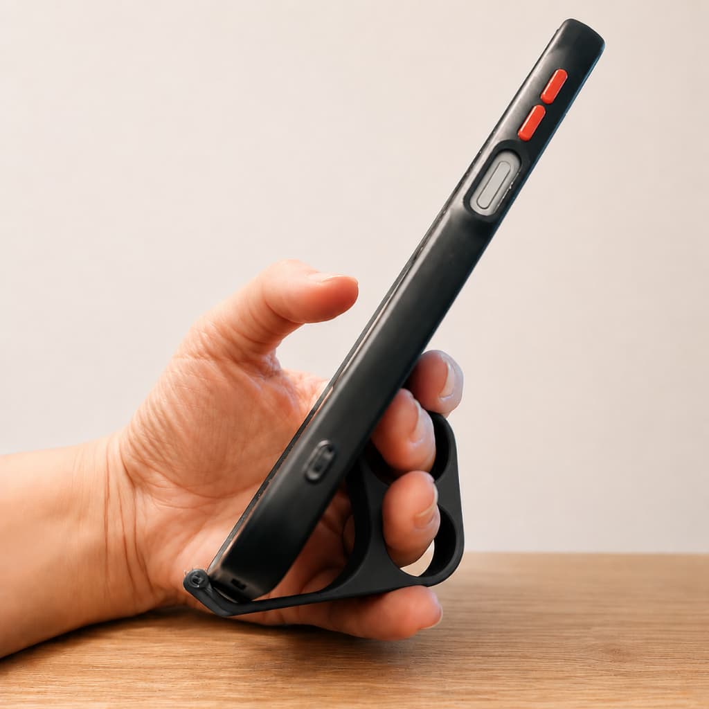 Suporte Celular Dedo Finger Grip Antiqueda Anel Apoio Mesa Segurador Ergonômico