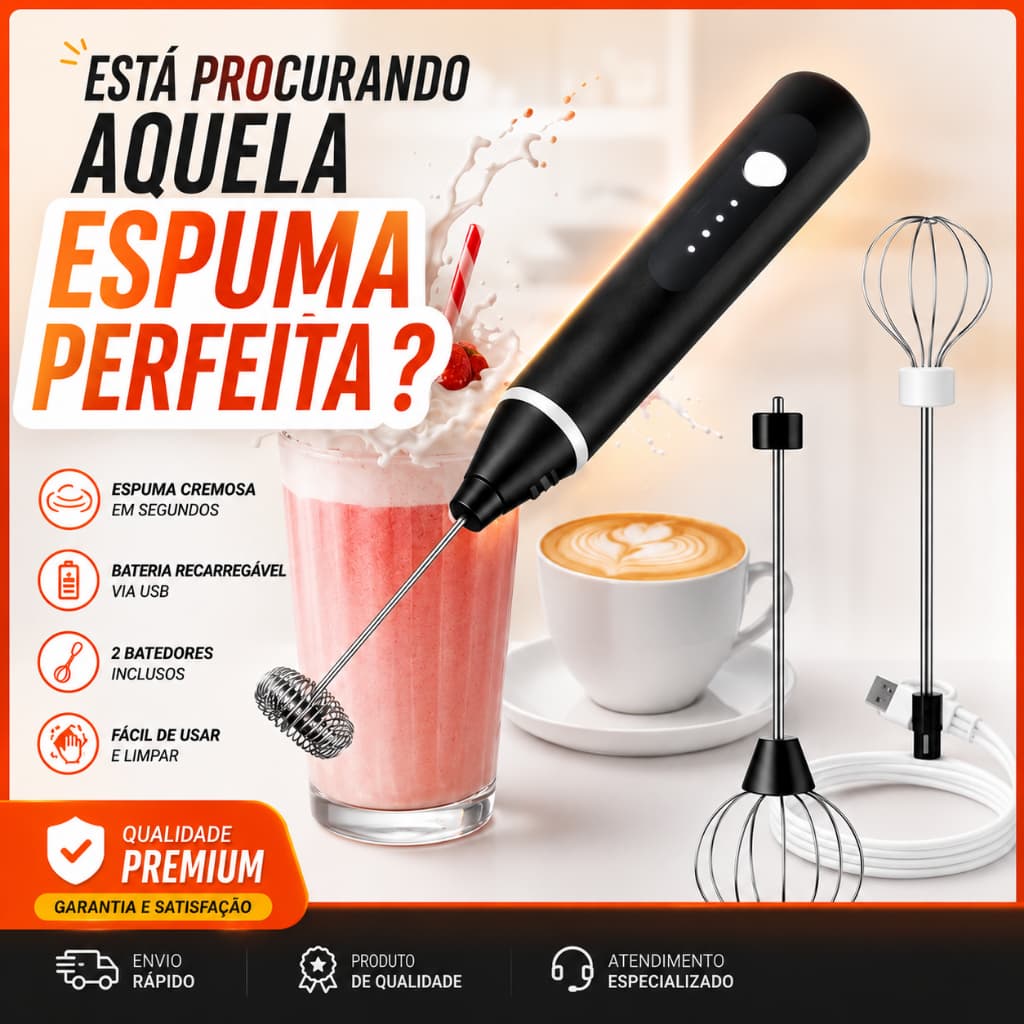 Mini Mixer Portátil USB Espumador De Leite Café Cappuccino Shake Batedor De Ovos