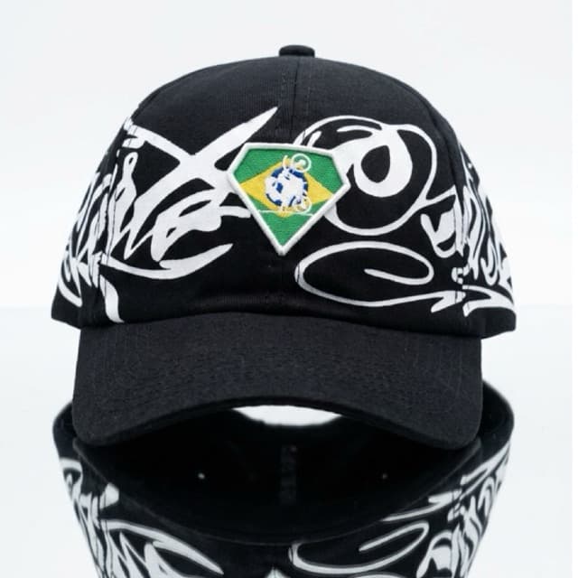 Boné osascorte original edição copa, boné Brasil osascorte aba curvada regulagem fitão