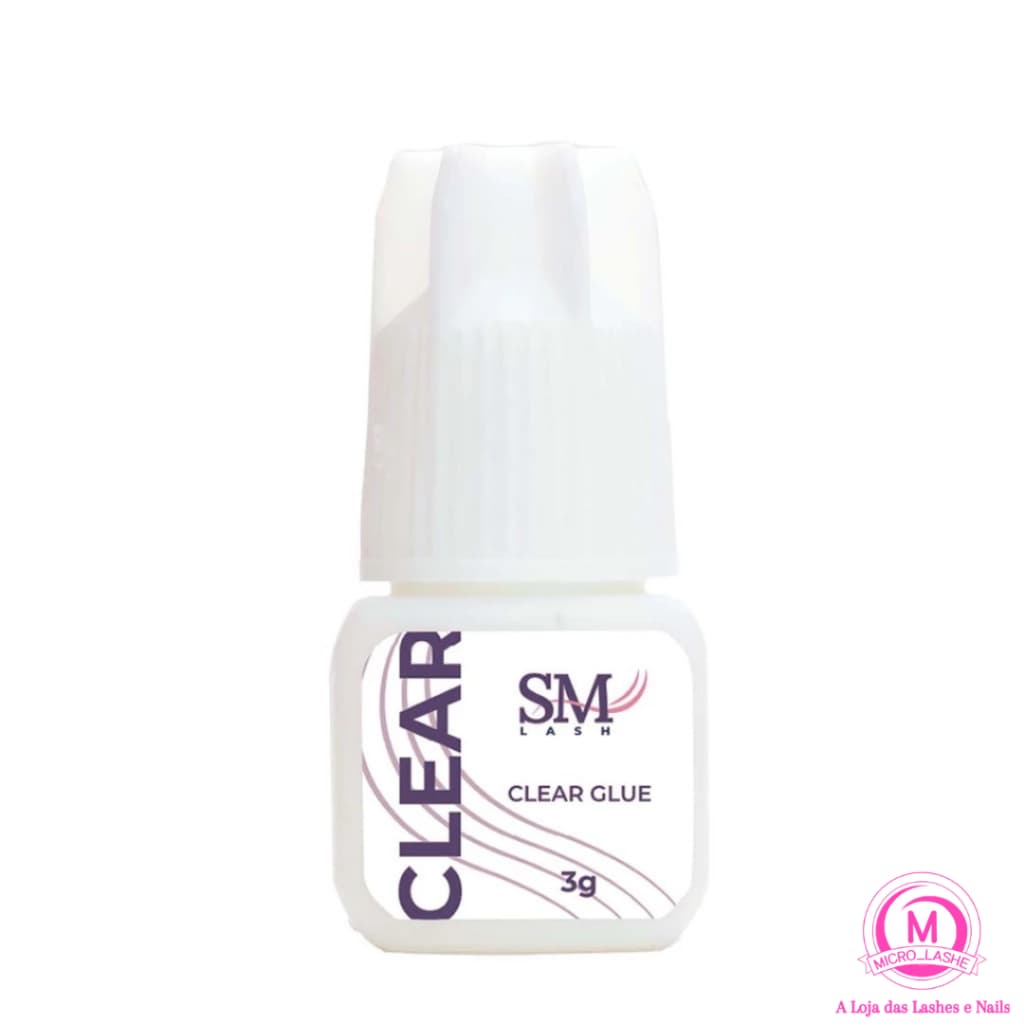 Adesivo Cola para Extensão de Cílios SM Lash Clear 3g