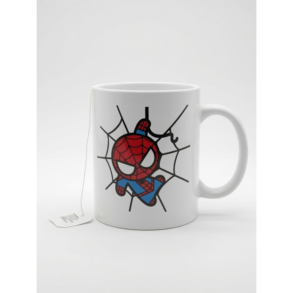 Caneca Homem Aranha Personalizada Marvel Spider Man Cerâmica 350ml