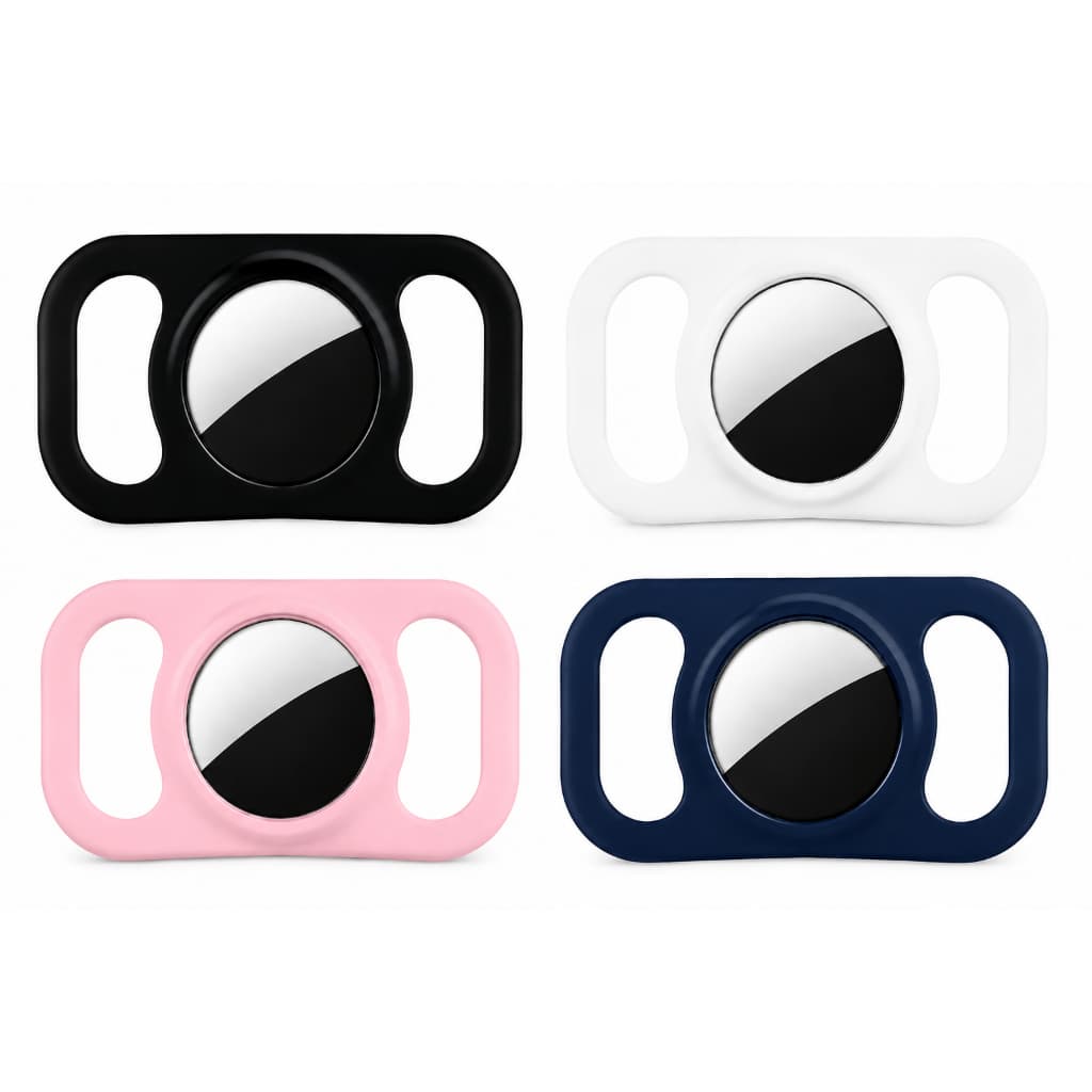 Capa Case de Silicone Para Apple Airtag Multiuso Coleira Pet Cachorro Dog Gato Mala Mochila Bolsa