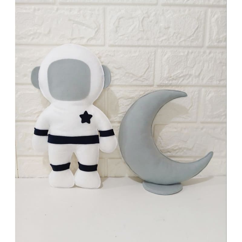 Boneco Astronauta e Lua Decoração Astronauta