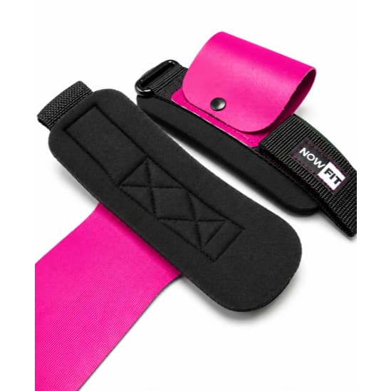 Luva Hand Grip Crossfit com Botão Profissional PINK