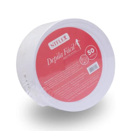 Depila Fácil Rolo Papel P/ Depilação 100m Ntflex Viscose