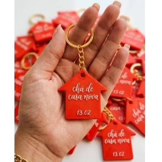 KITS CHAVEIRO PARA LEMBRANCINHAS CHÁ DE CASA NOVA