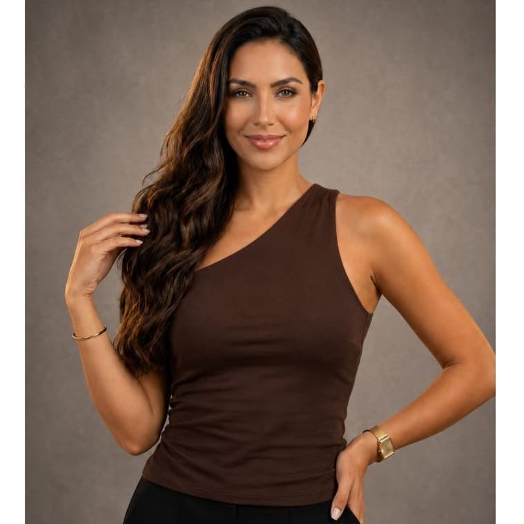 Blusa Feminina Mula Manca Suplex Com Forro- Moda feminina Blogueira, Básica Estilo e Conforto Suporte Gloss Envio Rápido