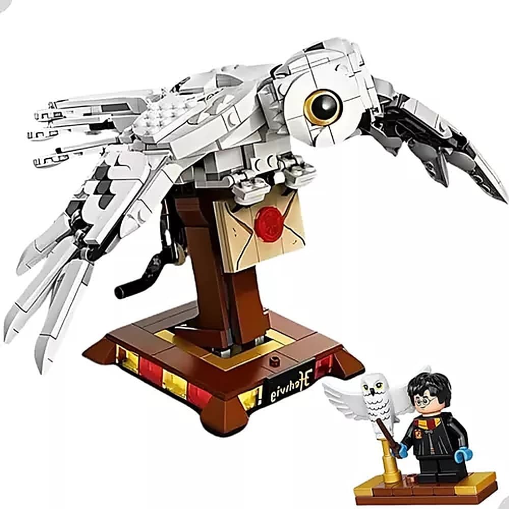 Bloco de Montar Coruja Edwiges Harry Potter 630 peças