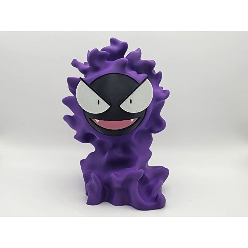 Miniatura Gastly Pokémon – Decoração Geek em Impressão 3D