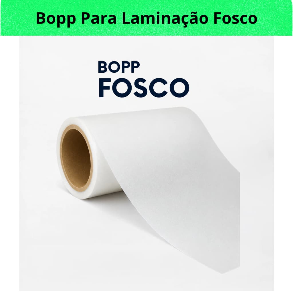 Bopp Fosco para Laminação A4 Para Capa Agenda Caderno Resistente Água Acabamento Premium Profissinal
