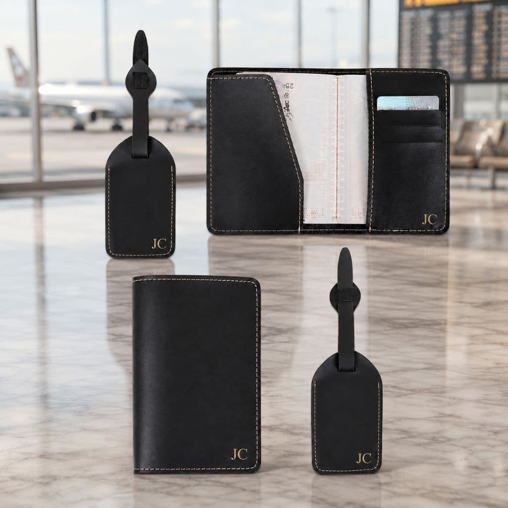 Kit Viagem 2 Peças Bidins Personalizado Com Sua Inicial